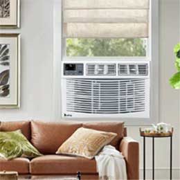 What is the quietest window mounted air conditioner on the market today?